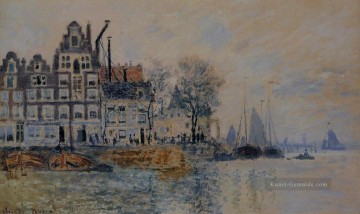 Ansicht von Amsterdam Claude Monet Ölgemälde
